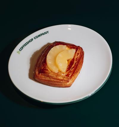 Croissant with Pineapple